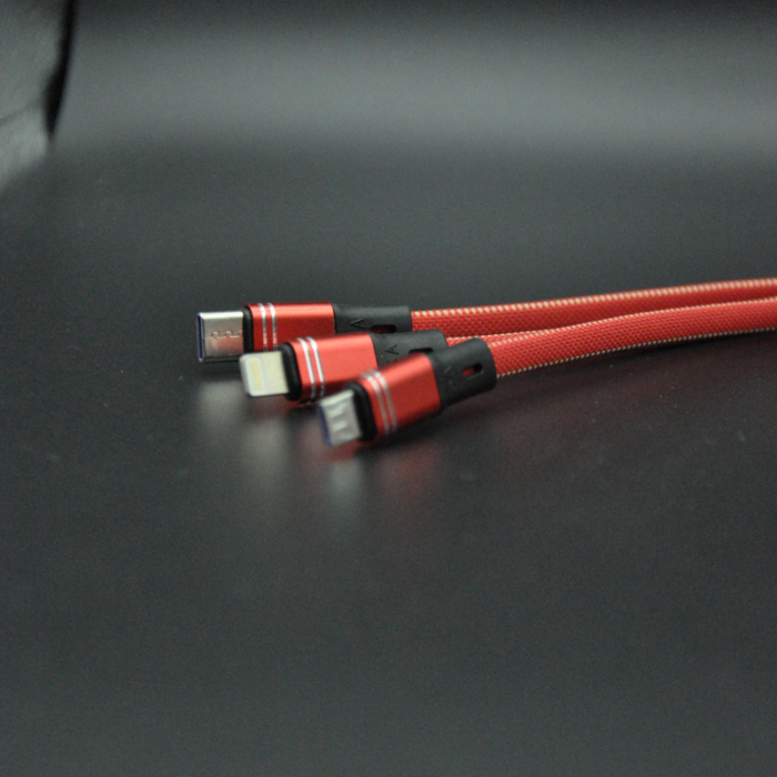 3in1 Fast Cable 2 Meters - Image 3